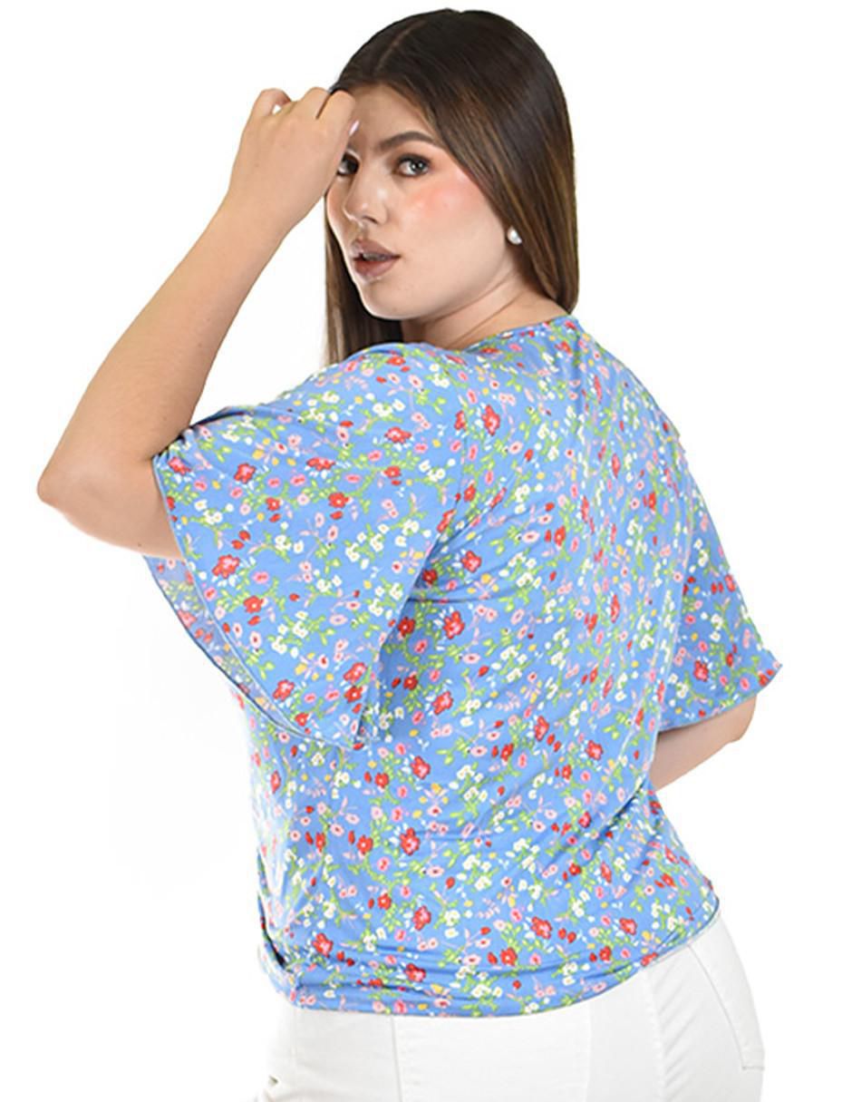 Blusa manga corta para mujer 3