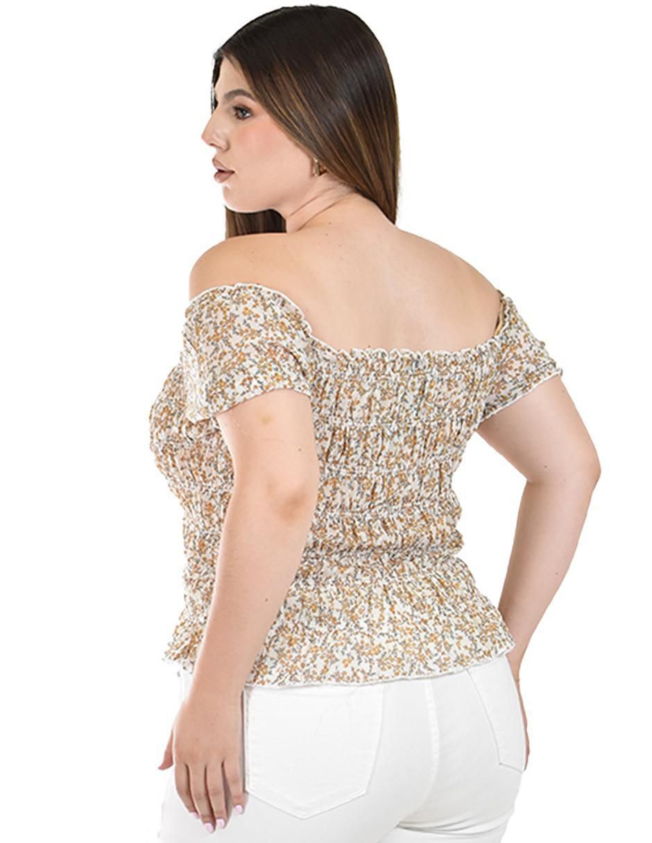 Blusa manga corta para mujer 3