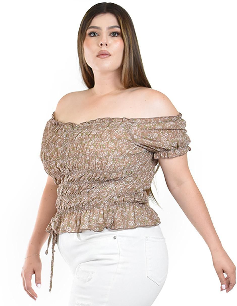 Blusa manga corta para mujer 2