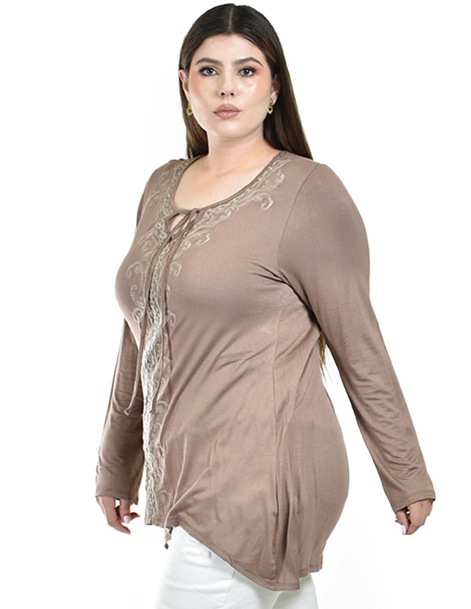 Blusa manga larga para mujer 2