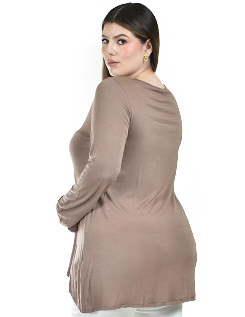Blusa manga larga para mujer 3