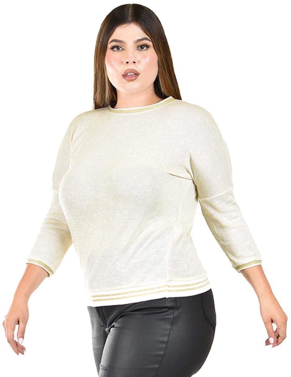 Blusa manga 3/4 para mujer 2