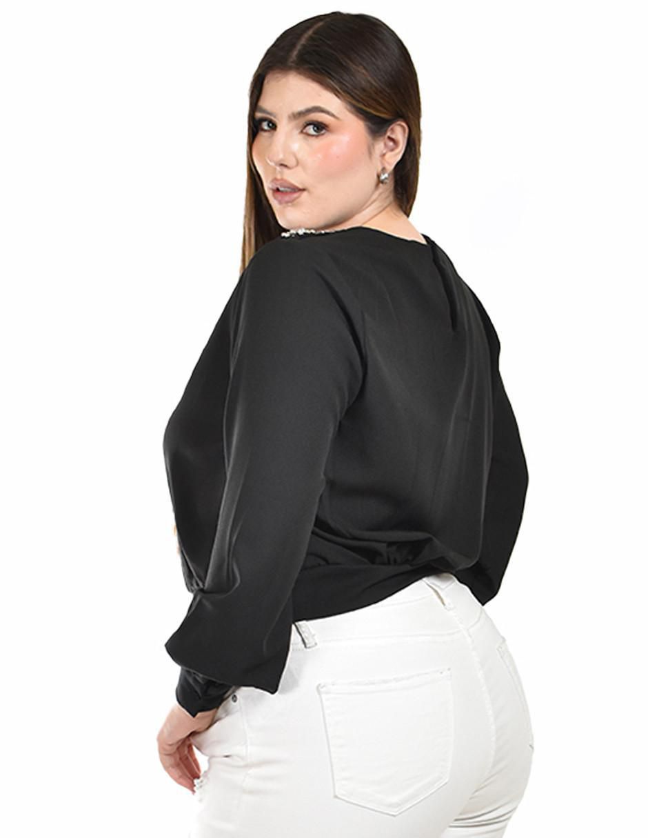 Blusa manga larga para mujer 3