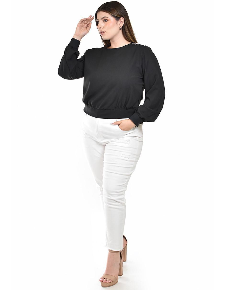 Blusa manga larga para mujer 5