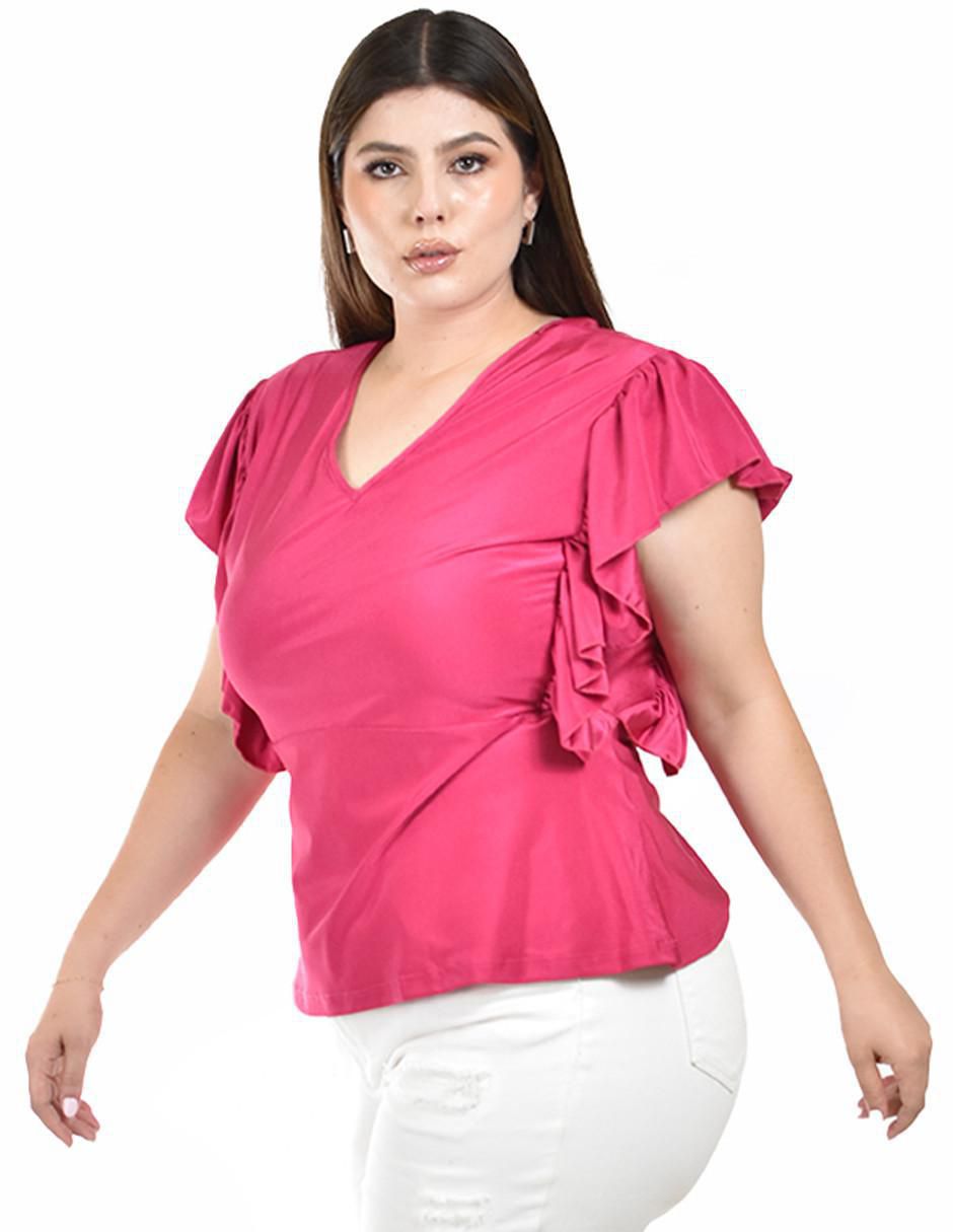 Blusa manga corta para mujer 2