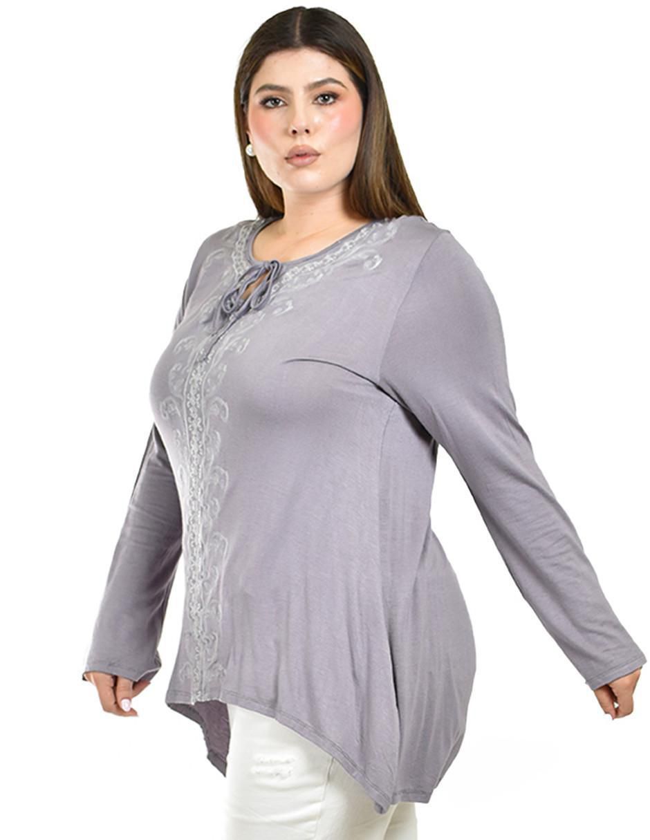 Blusa manga larga para mujer 2