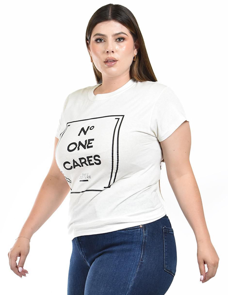 Playera manga corta cuello redondo para mujer 2