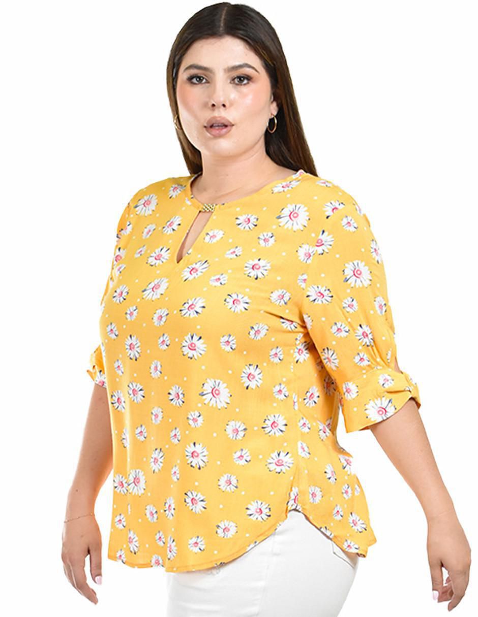 Blusa manga 3/4 para mujer 2