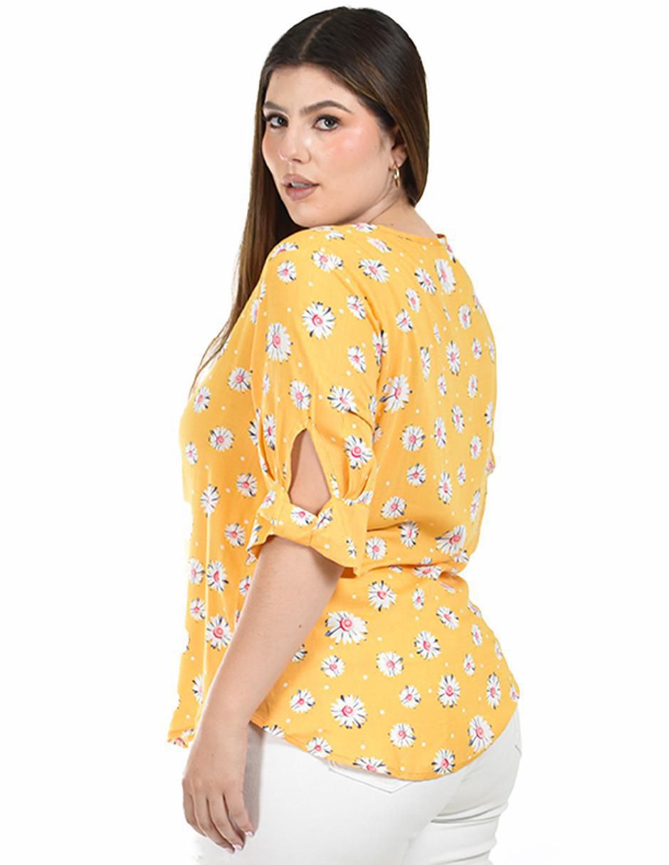 Blusa manga 3/4 para mujer 3