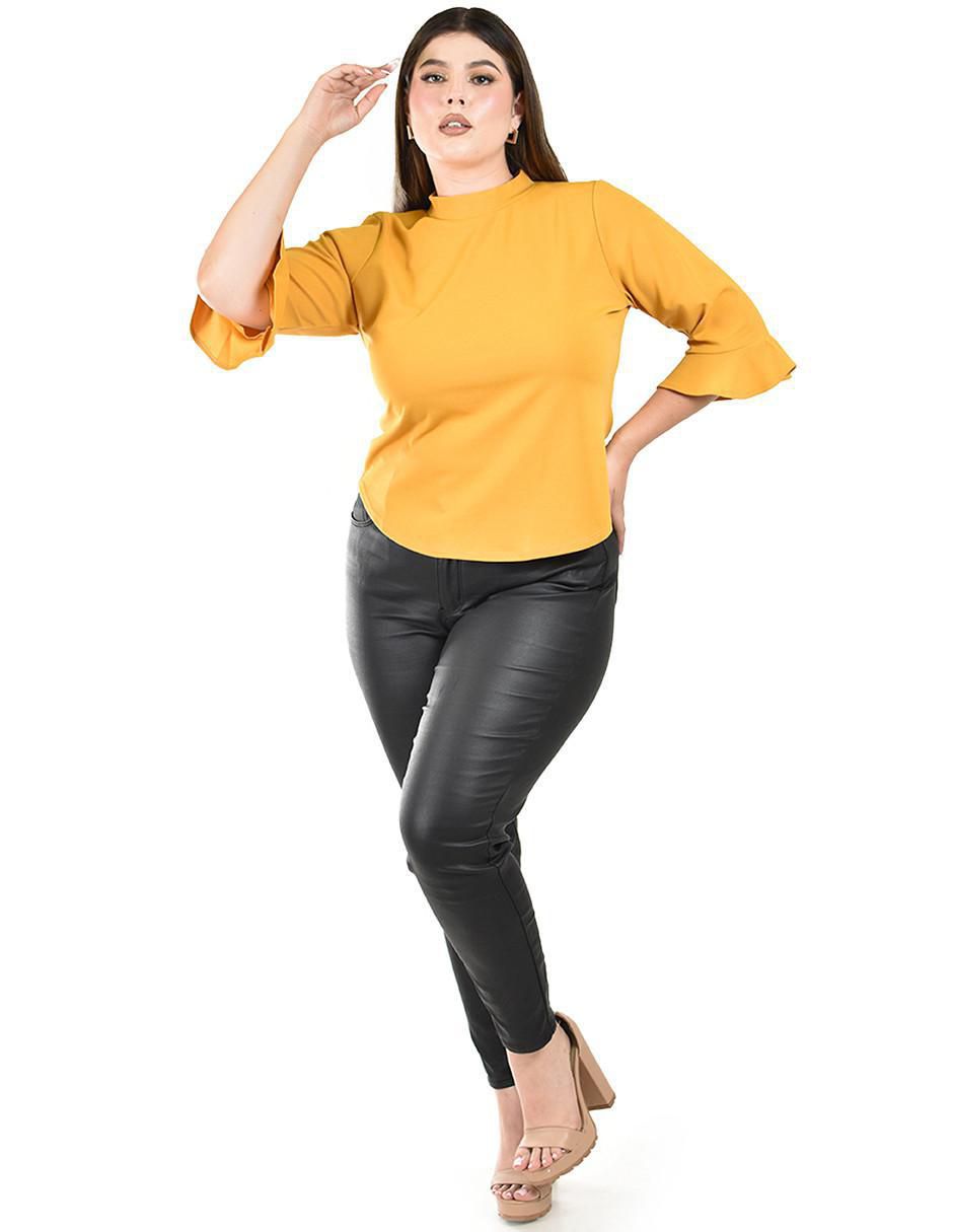 Blusa manga 3/4 para mujer 4