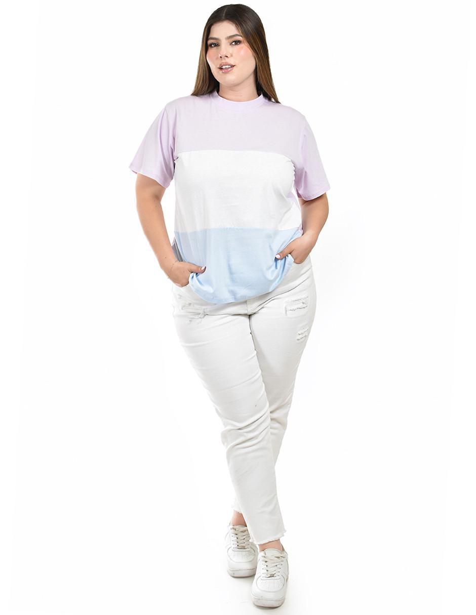 Blusa manga corta para mujer 4