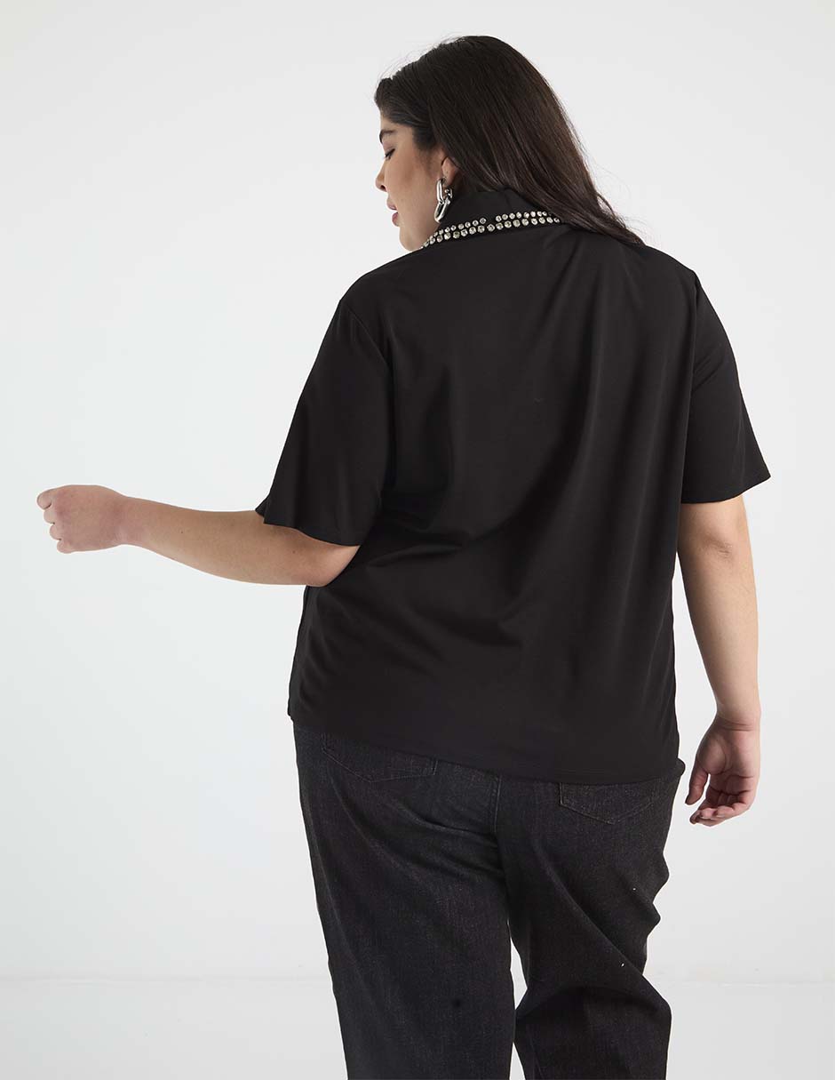 Camisa manga corta para mujer 2