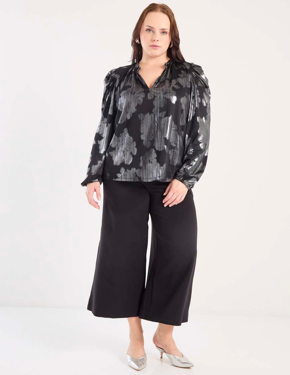 Blusa manga larga para mujer 3