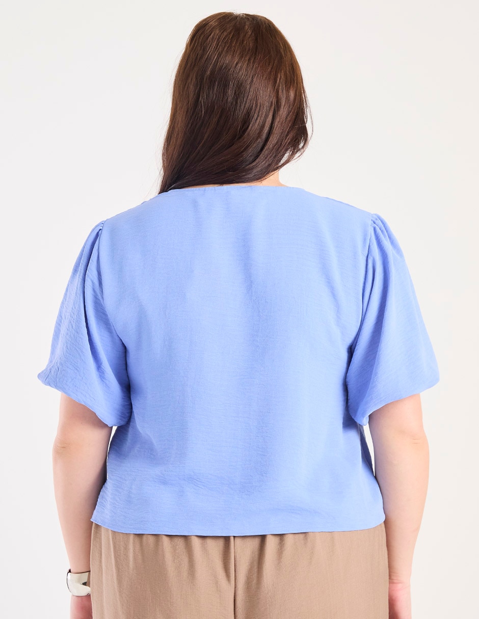 Blusa manga corta para mujer 2
