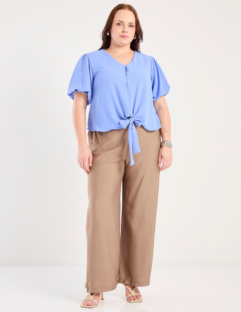 Blusa manga corta para mujer 3