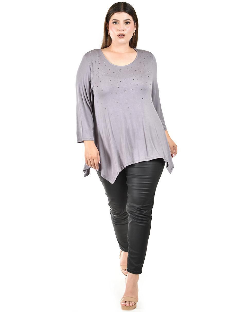 Blusa manga 3/4 para mujer 5
