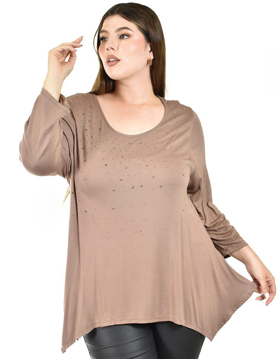 Blusa manga 3/4 para mujer Blusa manga 3/4 para mujer