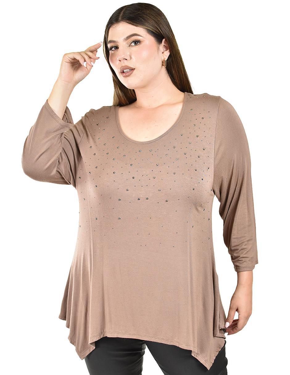 Blusa manga 3/4 para mujer 4