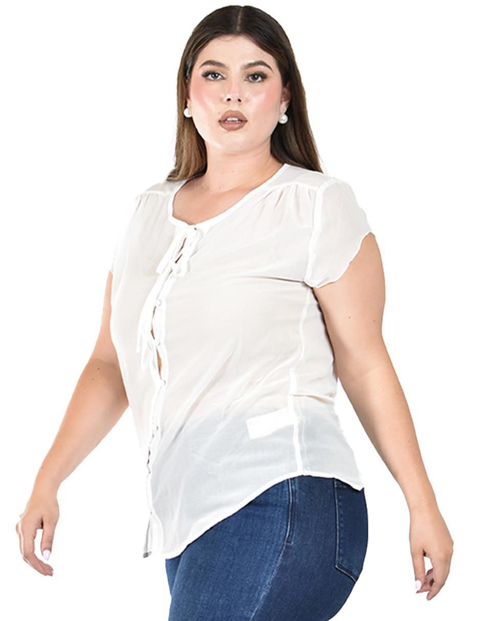 Blusa manga corta para mujer 2