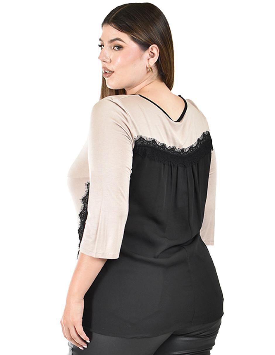 Blusa manga 3/4 para mujer 3