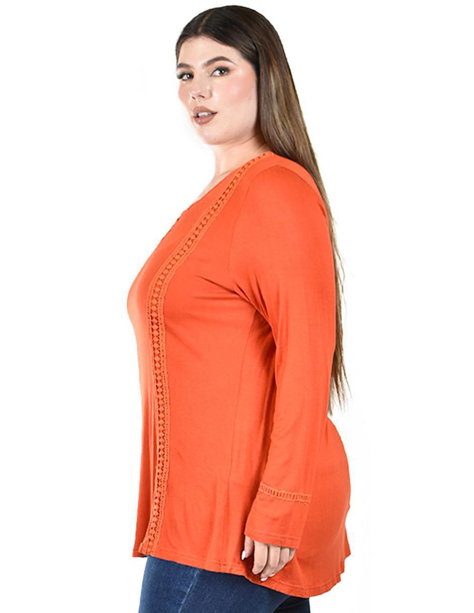 Blusa manga larga para mujer 2