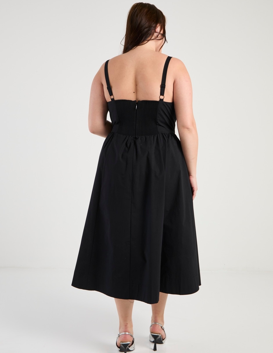 Vestido crop casual para mujer 2
