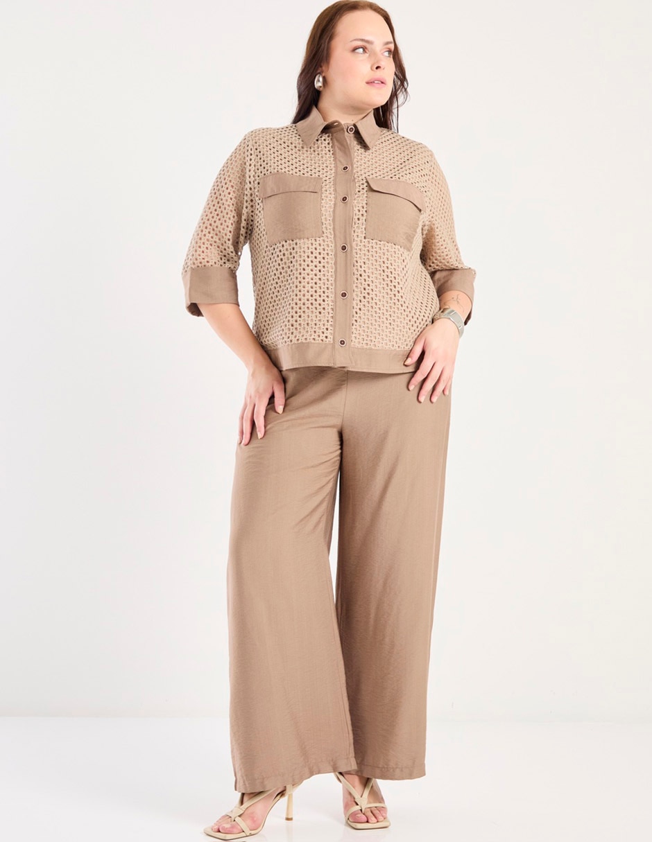Pantalón regular para mujer 3