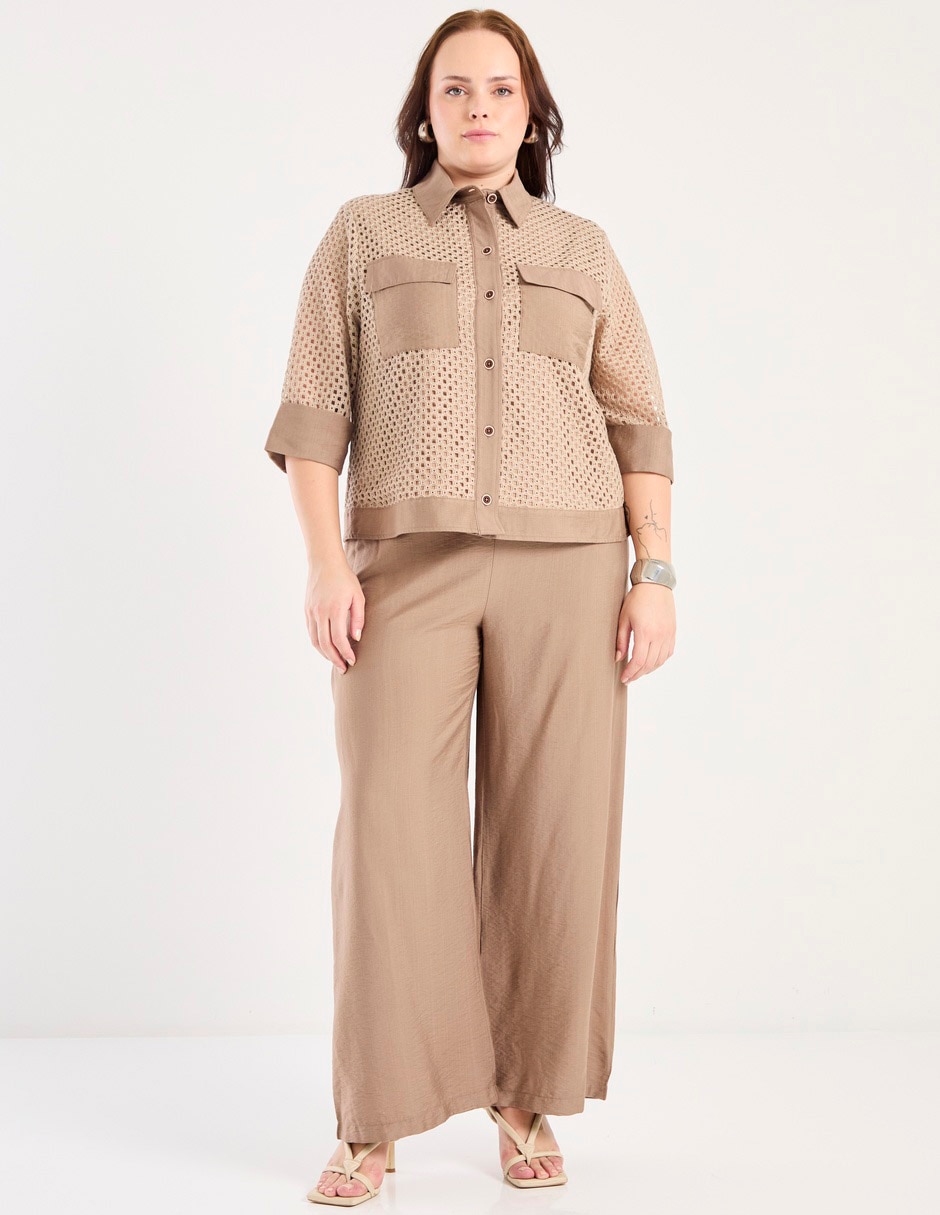 Blusa manga 3/4 para mujer 3