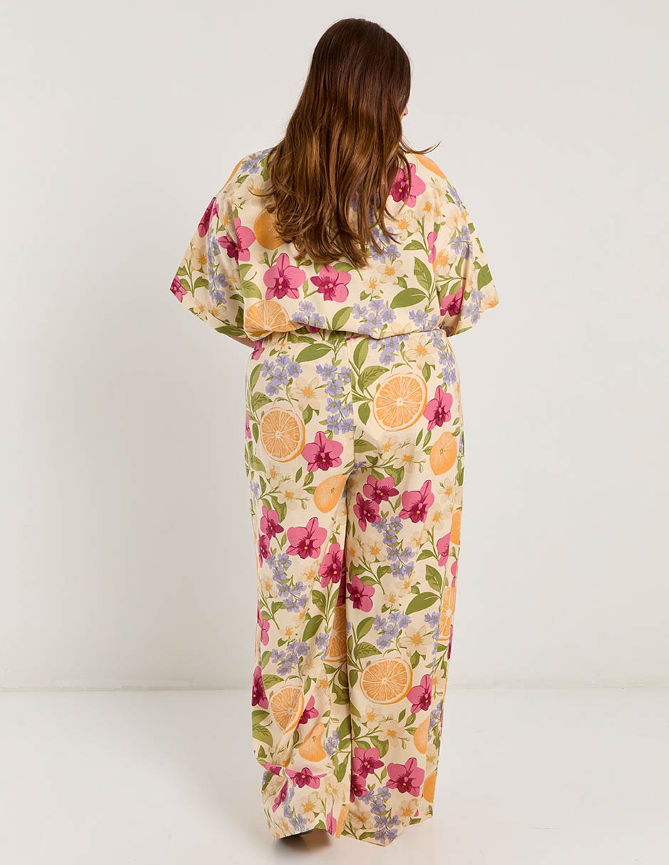 Pantalón relaxed amplio para mujer 6