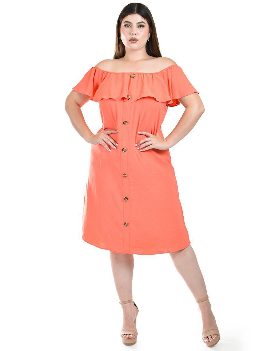 Vestido a la rodilla casual para mujer 5