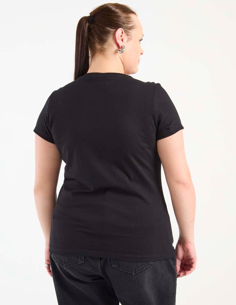 Playera manga corta cuello redondo para mujer 2