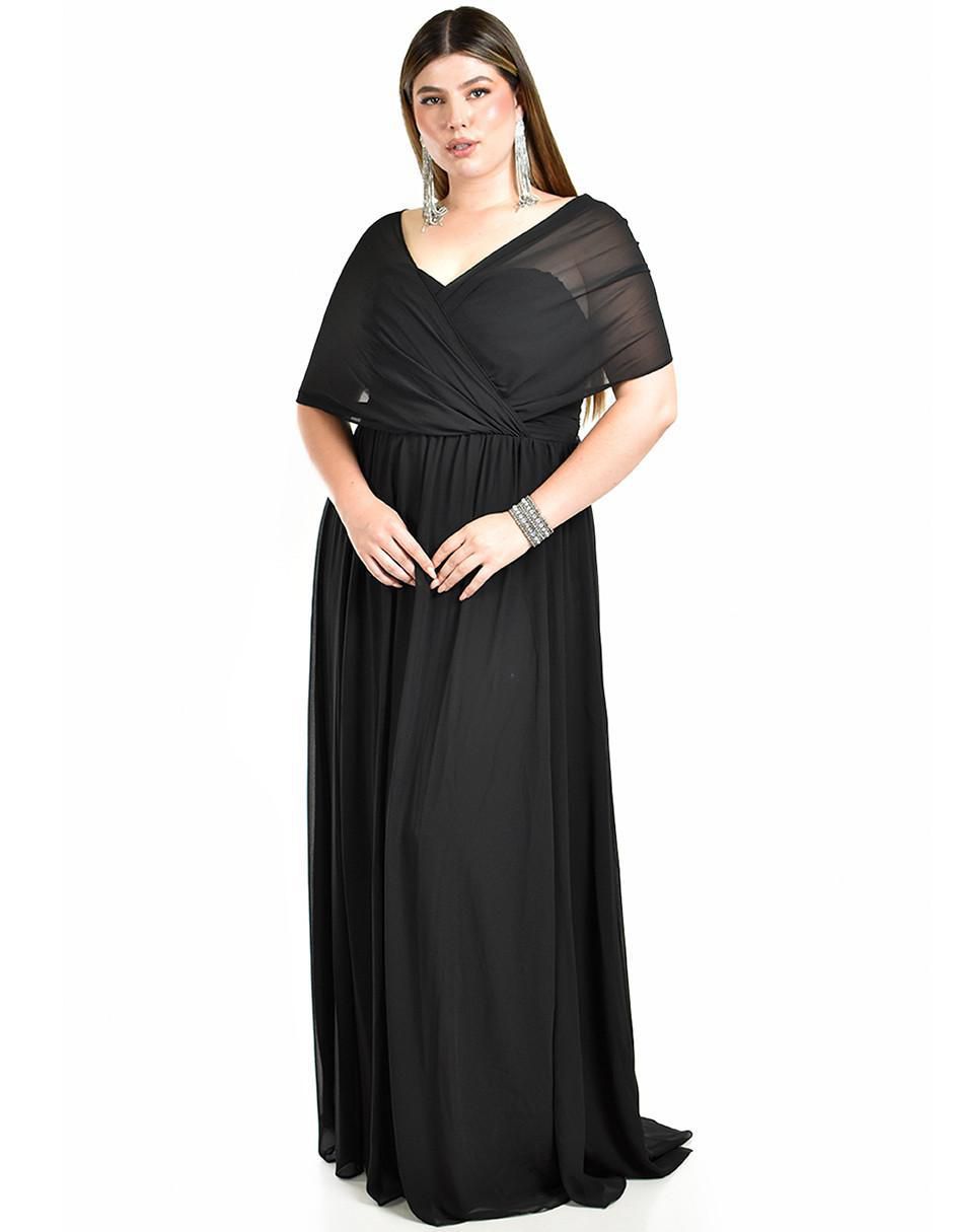 Vestido maxi de fiesta escote corazón 8