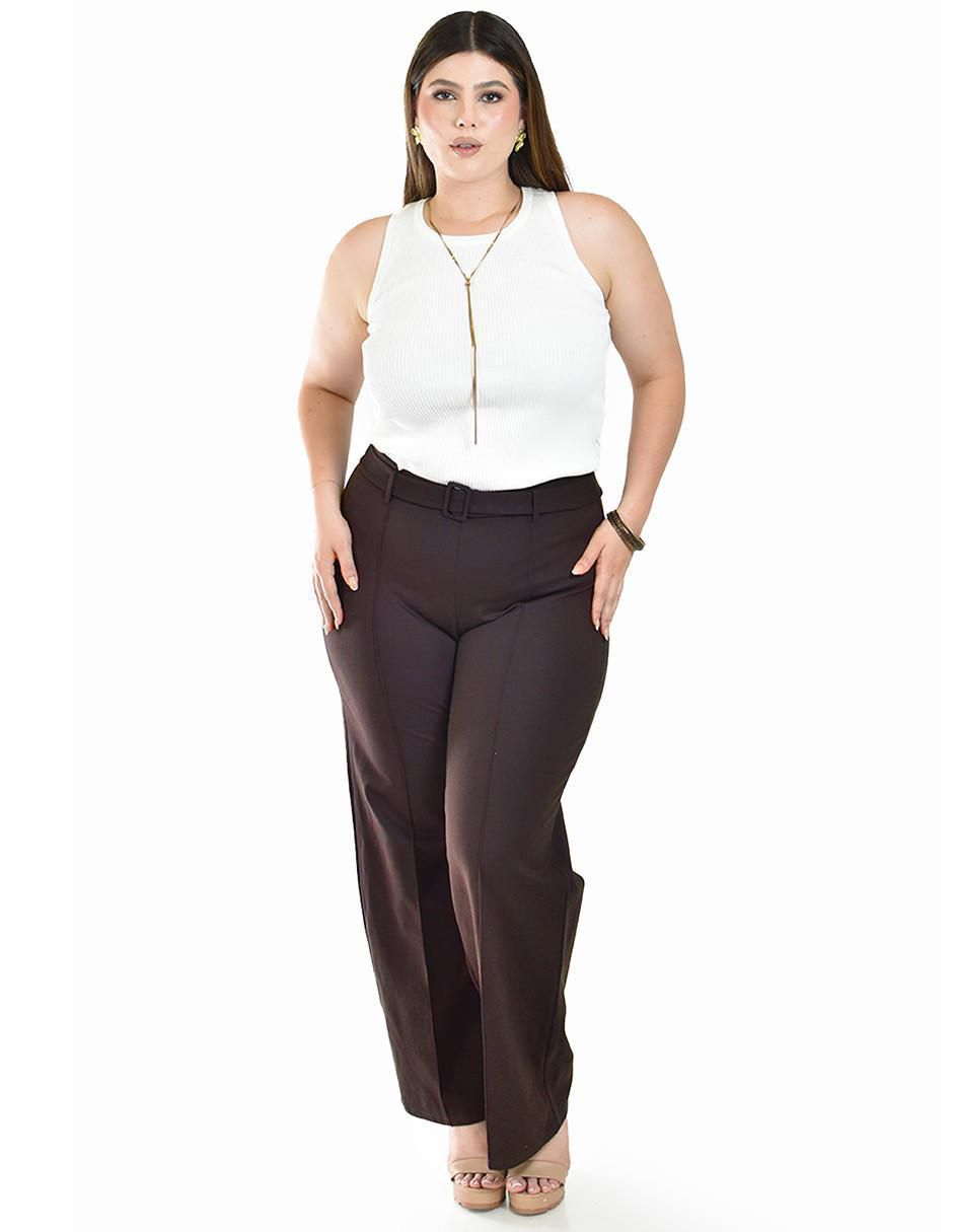 Pantalón de vestir regular para mujer 5