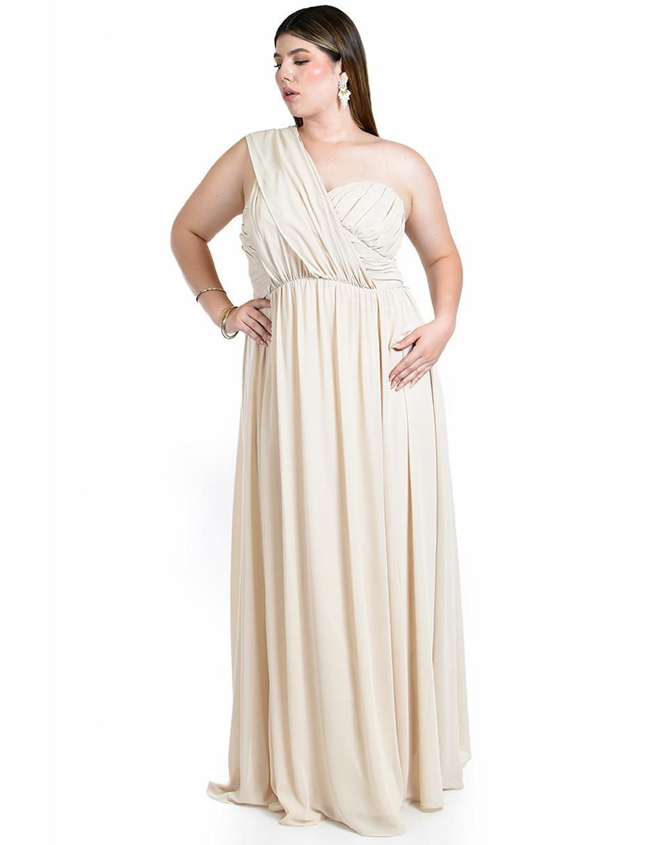 Vestido maxi de fiesta escote corazón 6