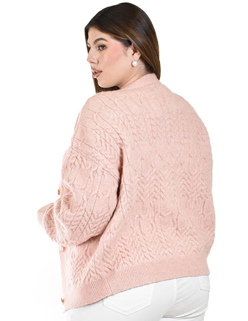 Suéter cuello V para mujer 3