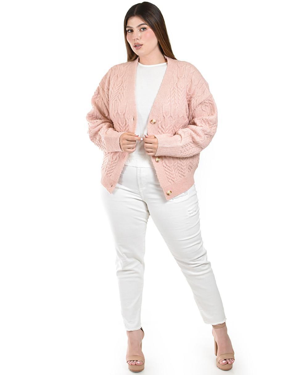 Suéter cuello V para mujer 5