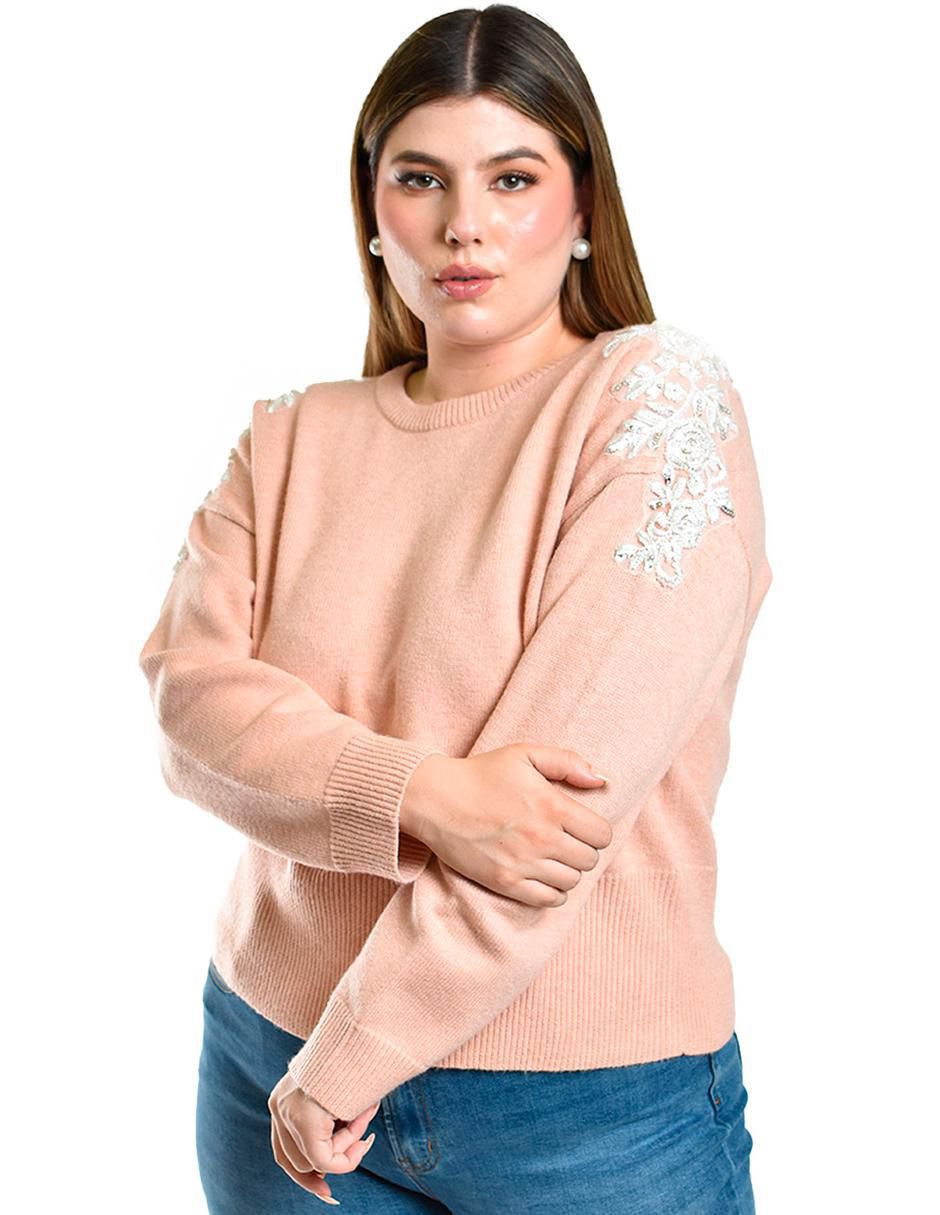 Suéter cuello redondo para mujer Suéter cuello redondo para mujer