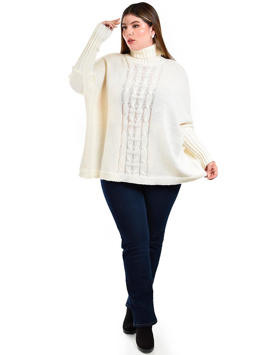 Suéter cuello tortuga para mujer 5