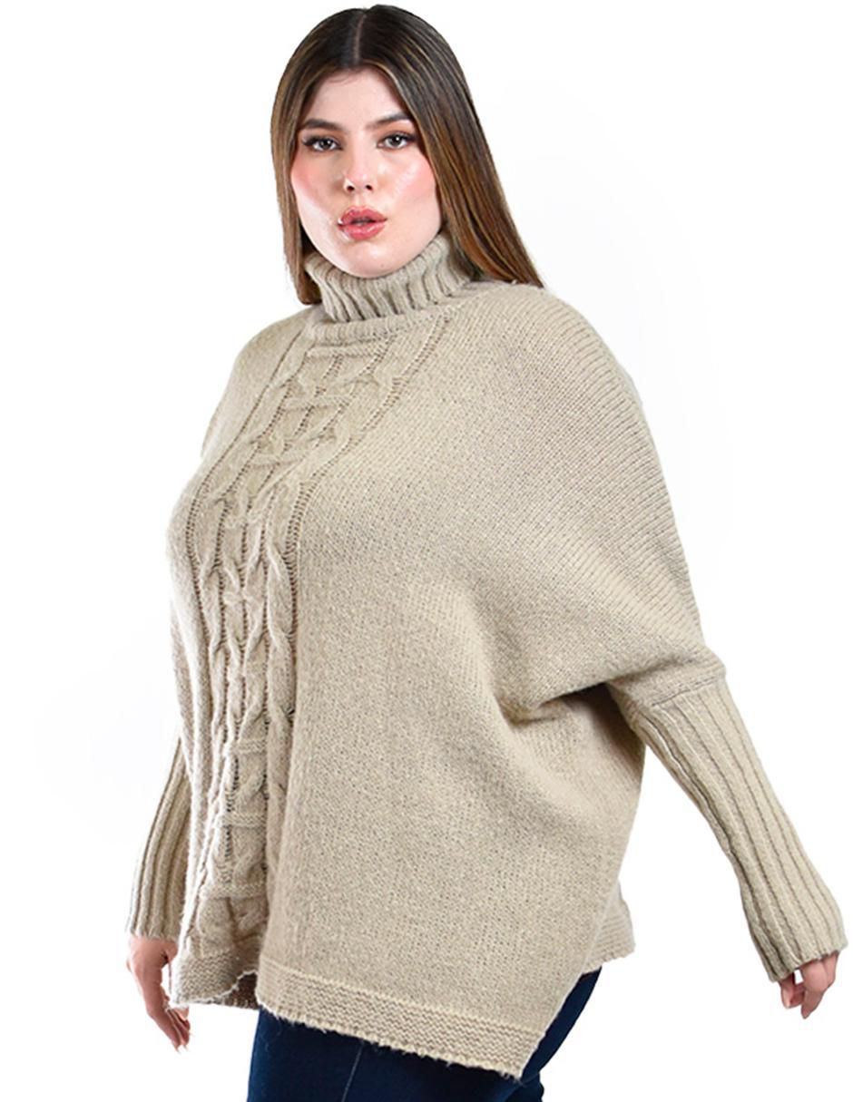Suéter cuello tortuga para mujer 2