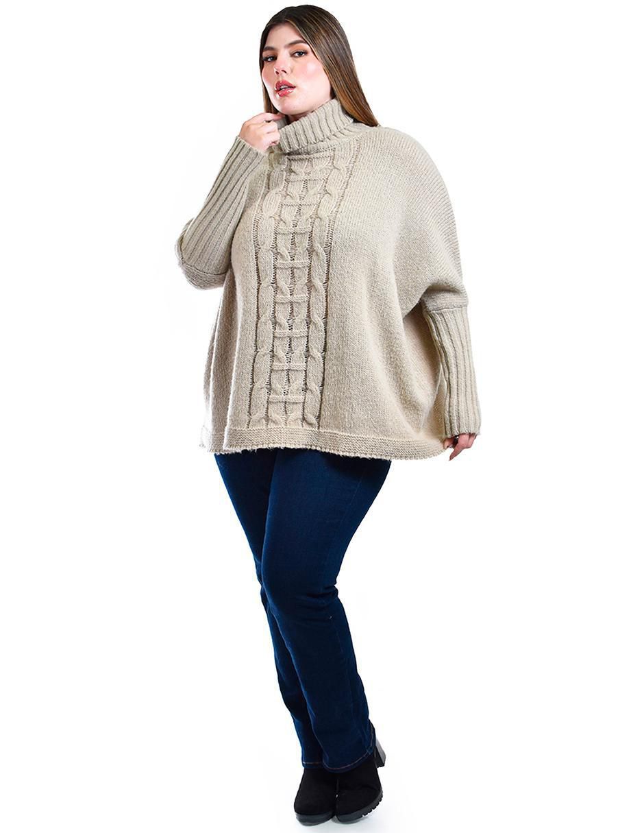 Suéter cuello tortuga para mujer 6