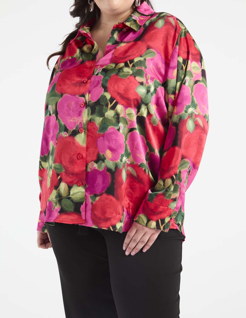 Camisa manga larga para mujer 5