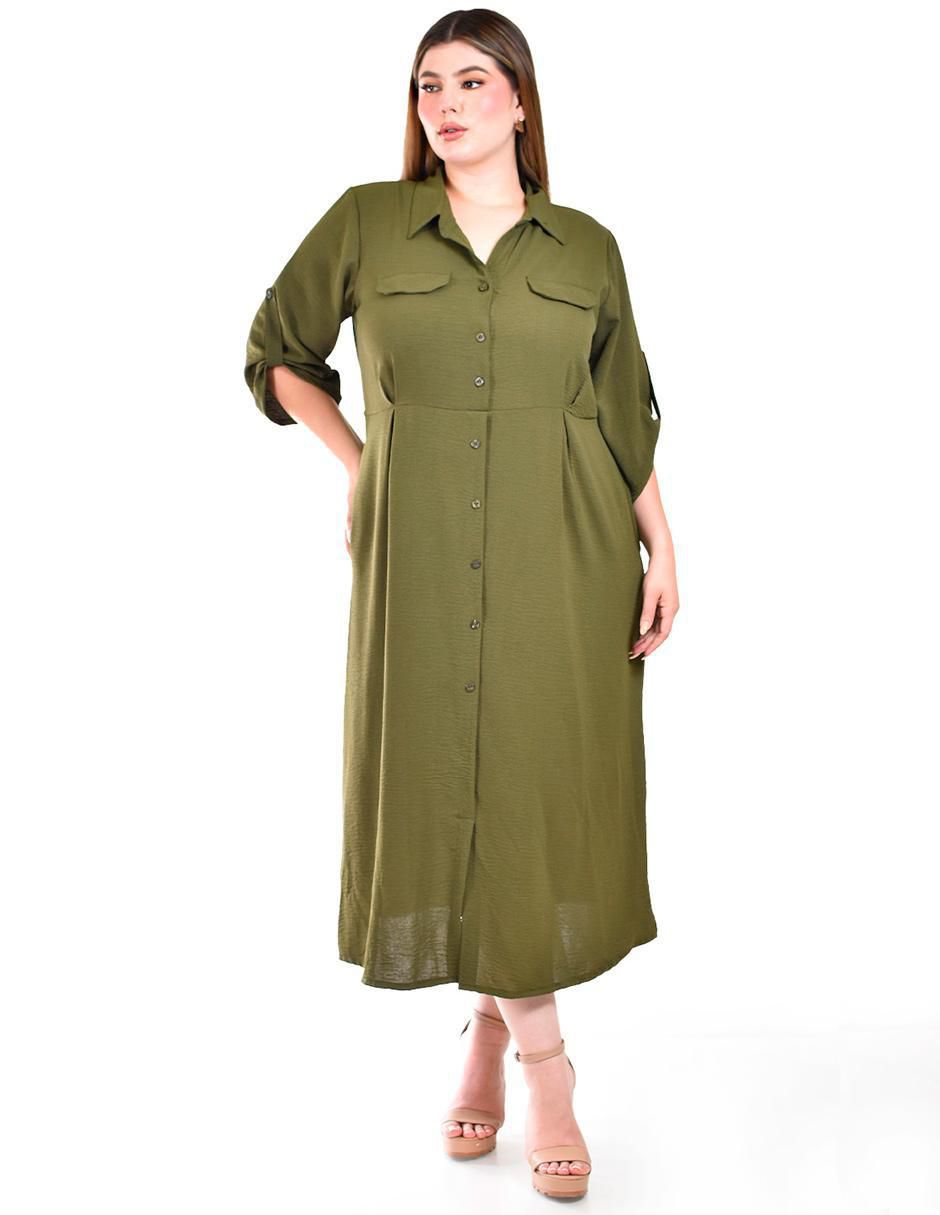 Vestido midi casual para mujer 5