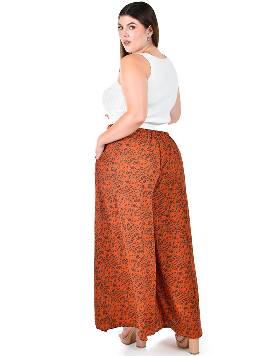 Pantalón plisado amplio para mujer 3