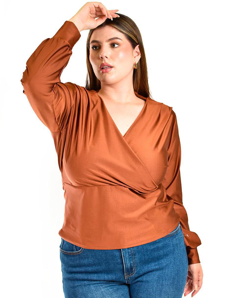 Blusa manga larga para mujer 4
