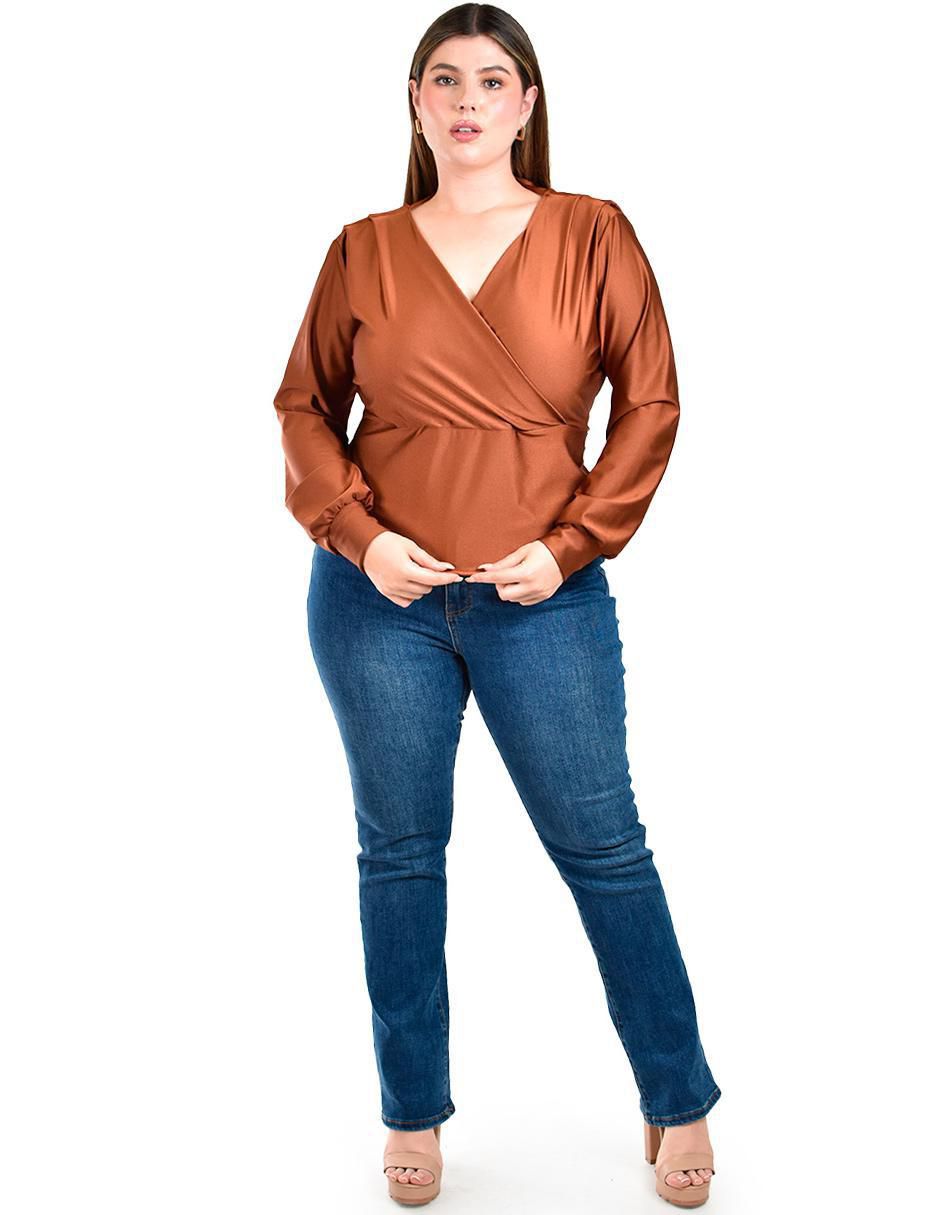 Blusa manga larga para mujer 5