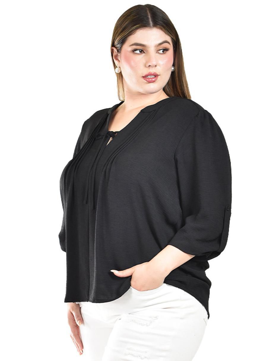 Blusa manga 3/4 para mujer 2