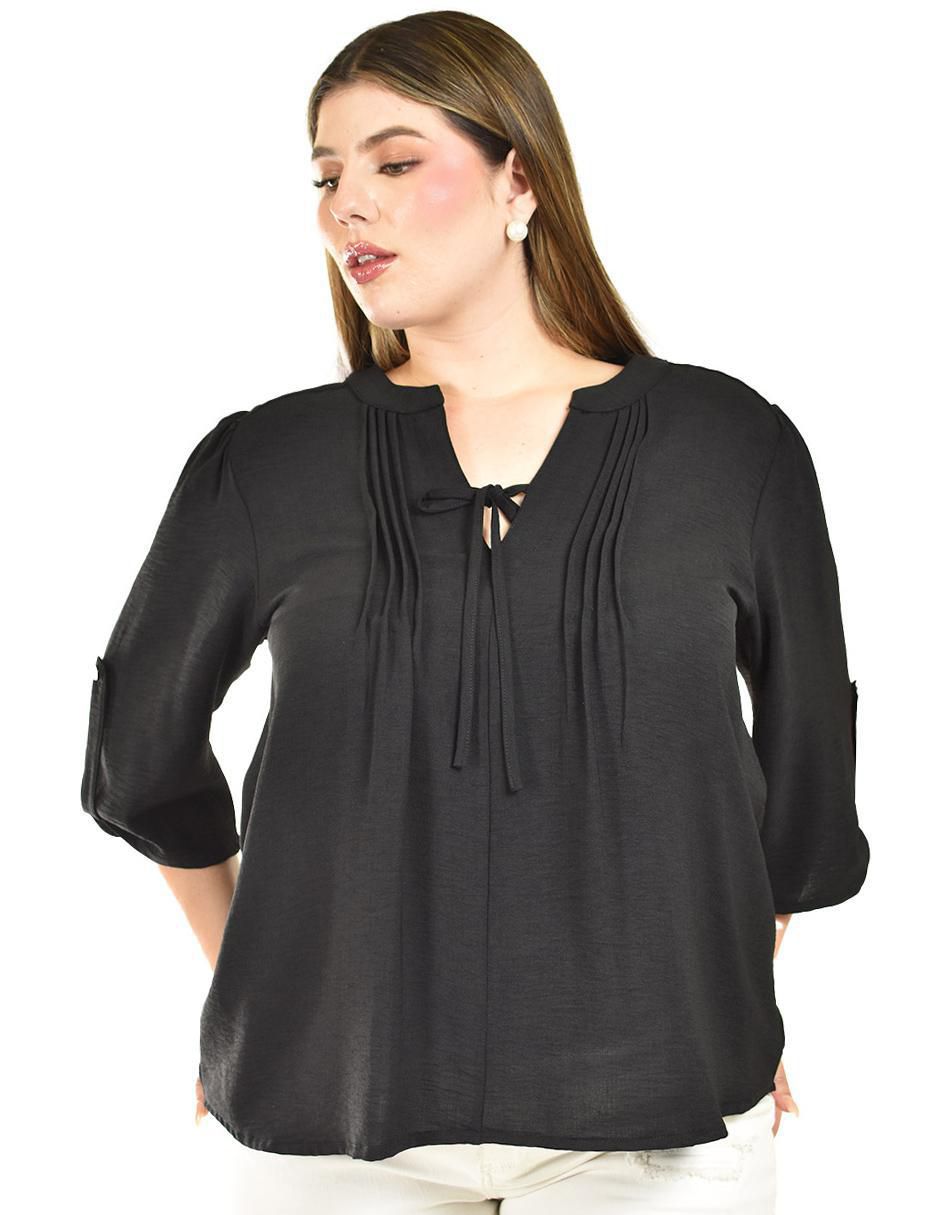 Blusa manga 3/4 para mujer 4