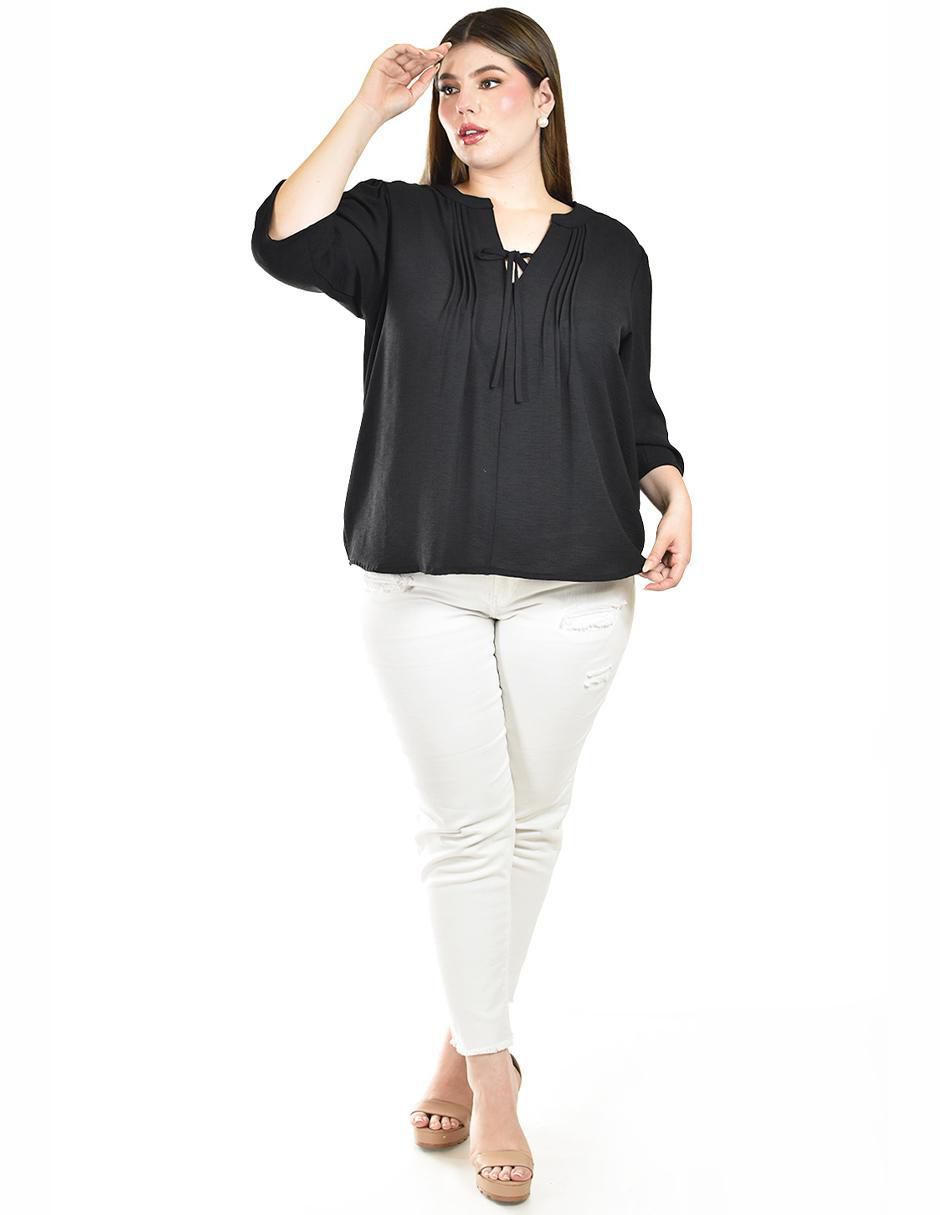 Blusa manga 3/4 para mujer 5