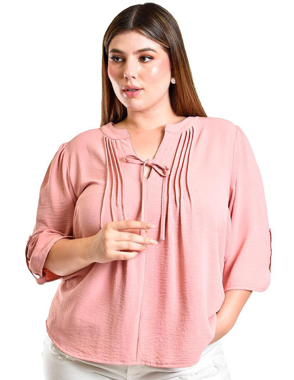 Blusa manga 3/4 para mujer