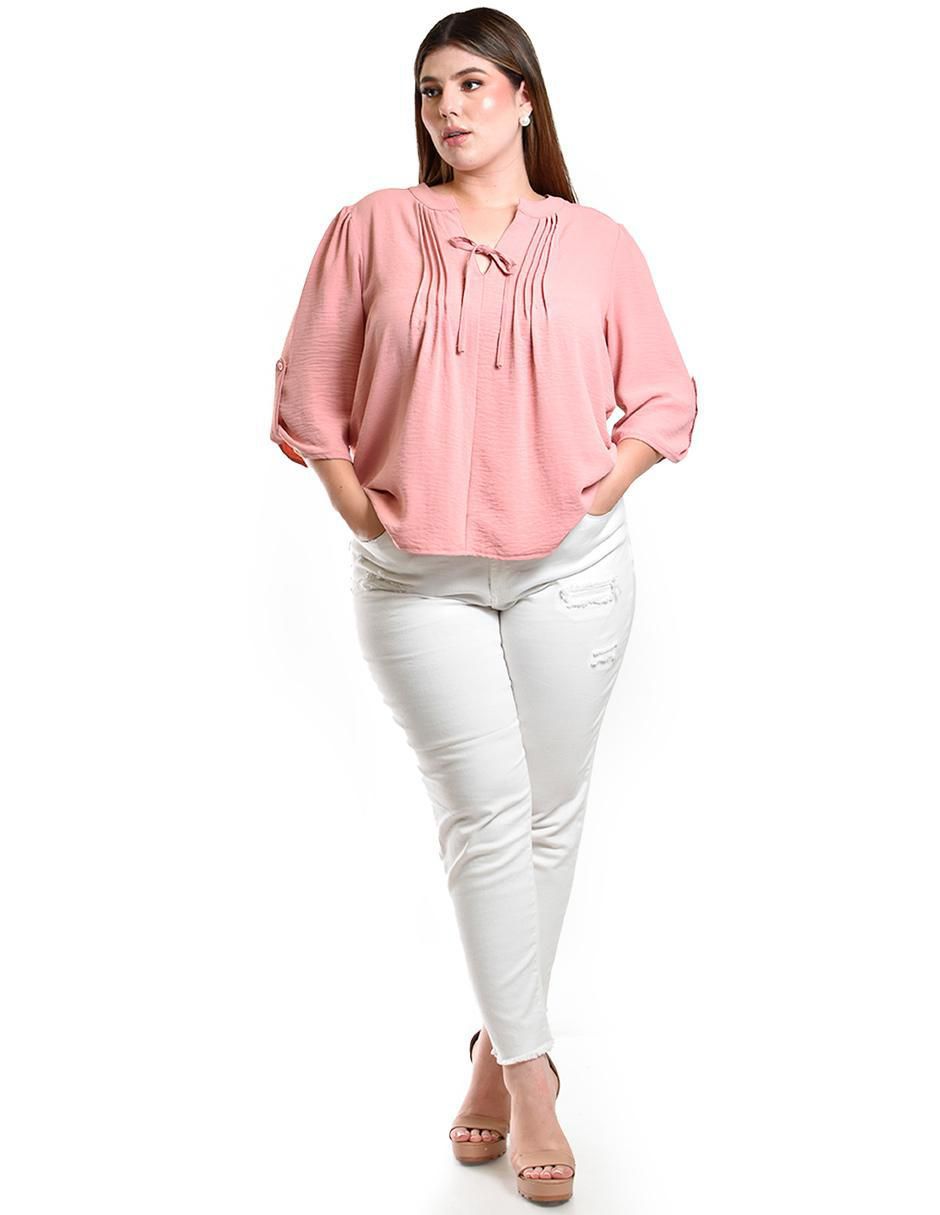 Blusa manga 3/4 para mujer 5